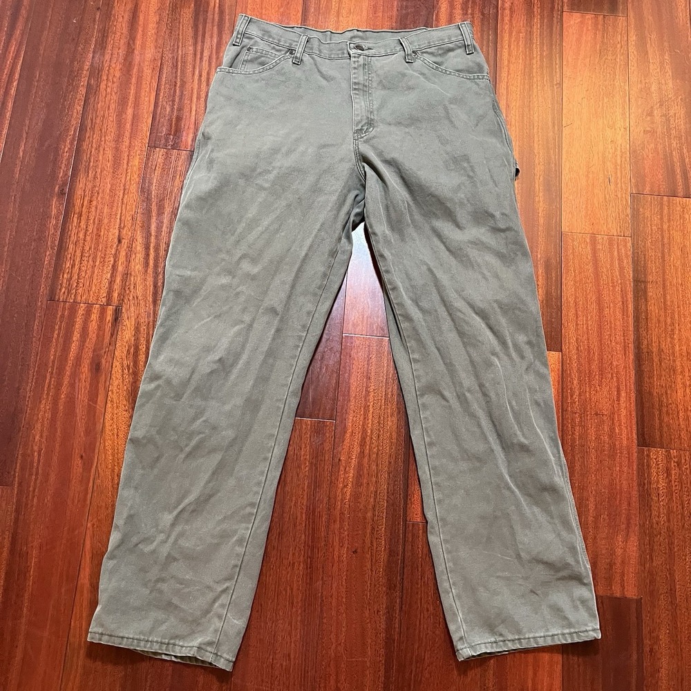 Dickies Jeans Mens 34x32 Carpenter Workwear Grunge Gorpcore Hammer LAR-K855-002